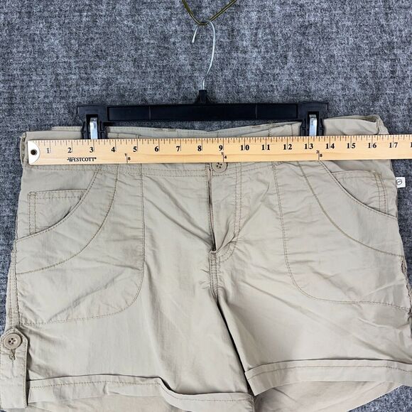 Magellan Shorts Large Womens‎ Tan Hiking Outdoors Active Bottoms Resort - Picture 5 of 10